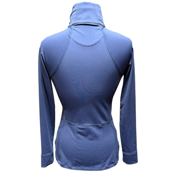 Peter Millar Women’s Stretch Performance Double Zip Navy Jacket UPF 50+ | XS - Picture 5 of 10